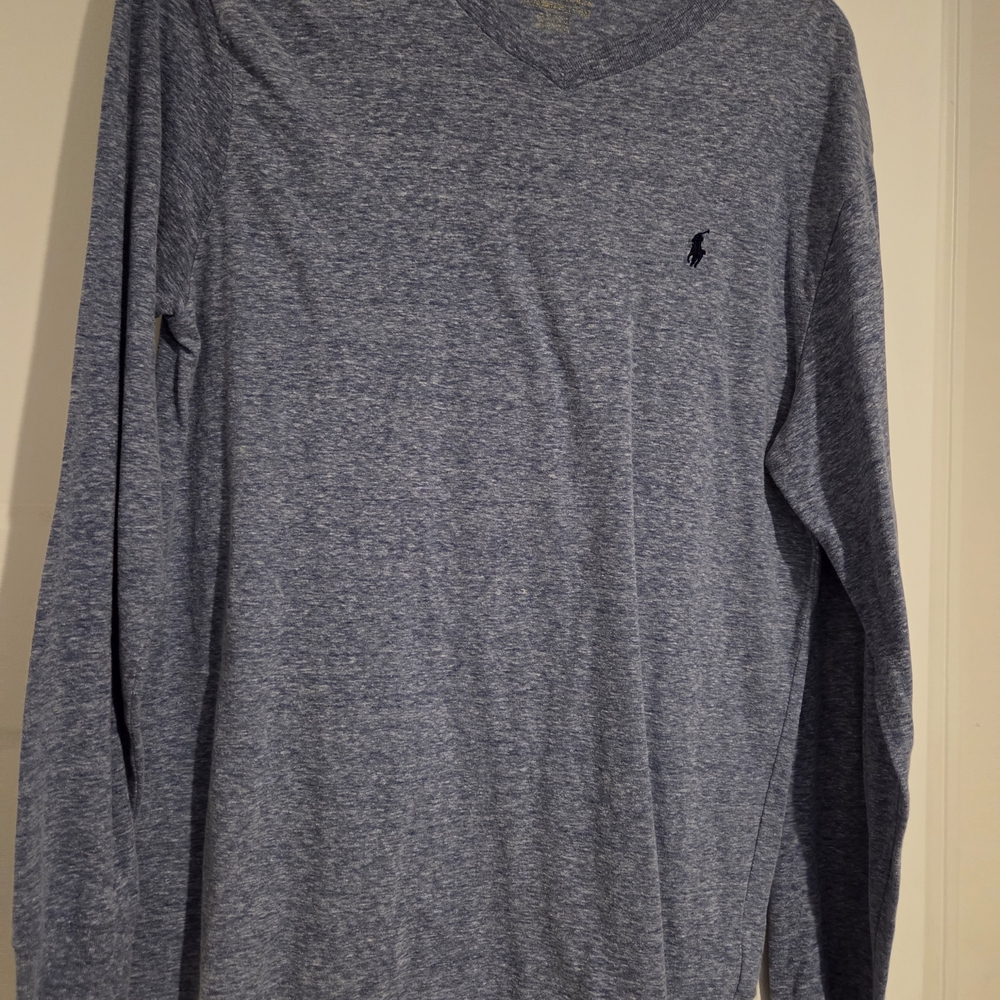 Polo by Ralph Lauren Kids Blue Long Sleeve Tee